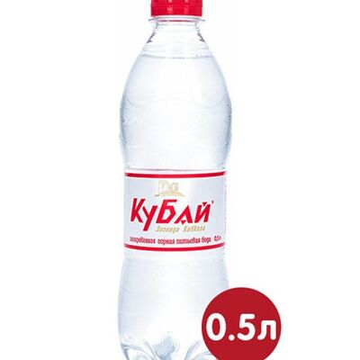 Вода газированная Кубай в ПиццМастер по цене 70 ₽