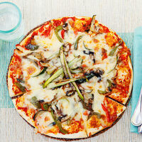 Логотип Secret pizza lab