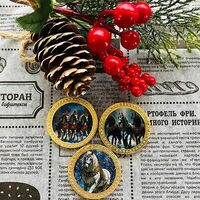 Монетка шоколадная 