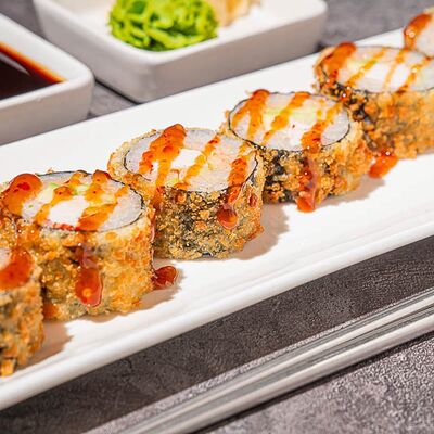 Креветка темпура в Rock & Roll Sushi по цене 635 ₽