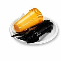 Комплект одноразовой посуды в Пекарня Чегем