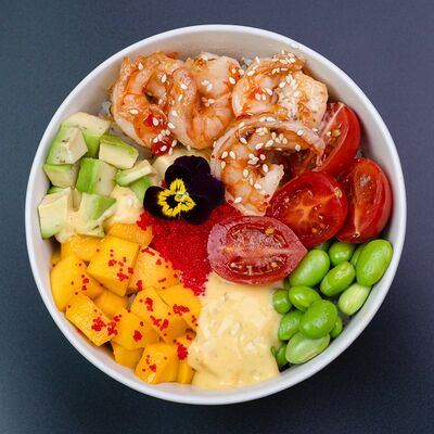 Поке с креветкой и манго в СушиТаяки по цене 959 ₽