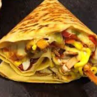 Блины с креветками в сливочном соусе в Тетя Маргарита по цене 1100 ₽