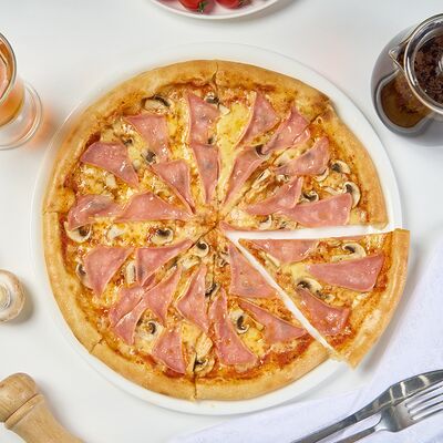 Ветчина и грибы в Prosto кофе & кухня по цене 680 ₽