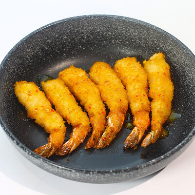 Креветки Панко с соусом апельсиновый чили в Русалочка любит суши по цене 660 ₽