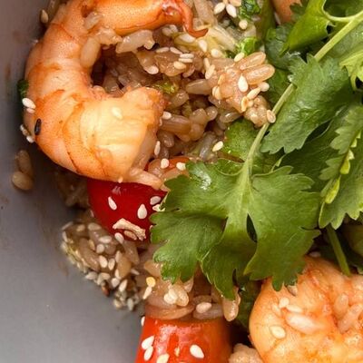 Креветки тигровые по-азиатскив Суши-бар Якудза по цене 1050 ₽