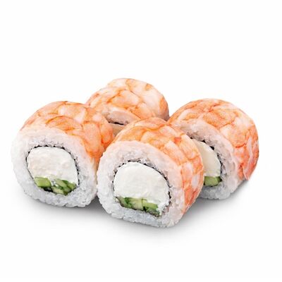 Филадельфия с креветкой 4 шт в ProSushi по цене 500 ₽