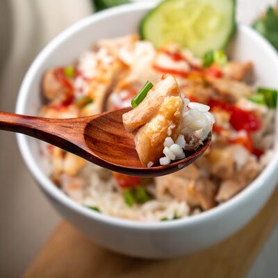 Рис с мясом в Бабушкин тандыр по цене 385 ₽