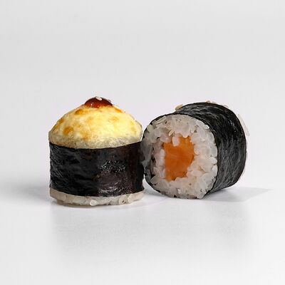 Классика с лососем запеченная в Филка роллы по цене 392 ₽