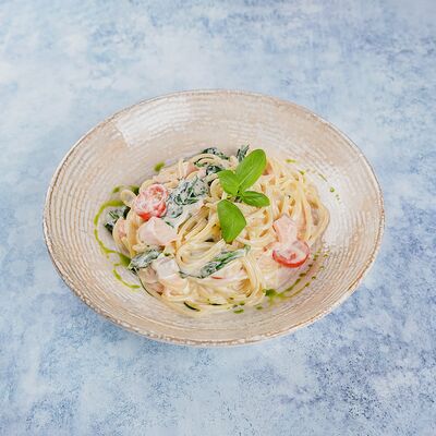 Спагетти с кетой в Seabus по цене 750 ₽