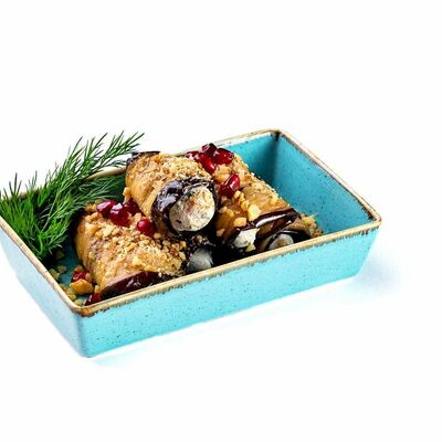 Рулетики из баклажанов с сыром в Гранат по цене 390