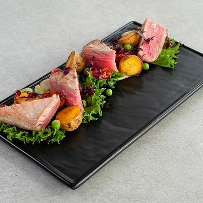 Стейк тунца с картофелем бэби и вялеными томатами в Веранда по цене 870 ₽