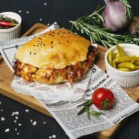 Донер в пите с курицей в Шеф