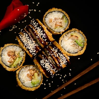 Жареный с угрем в Кручу-Верчу! по цене 1001 ₽