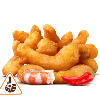 Острые Креветки (12 шт.) в Бургер Кинг по цене 1030 ₽