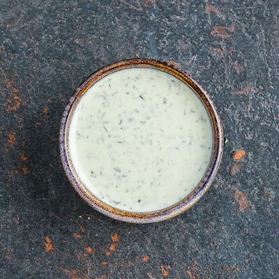 Чесночный соус в Баклажан в ТЦ 