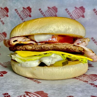 Беконбургер в MR BURGER по цене 255 ₽