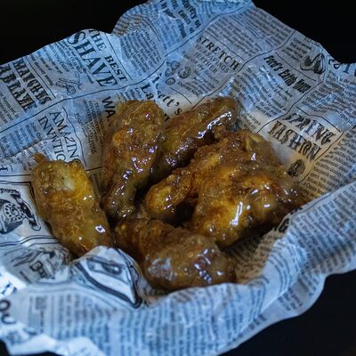 Куриные крылья в кисло-сладком соусе в Завод паром цех2 по цене 525 ₽