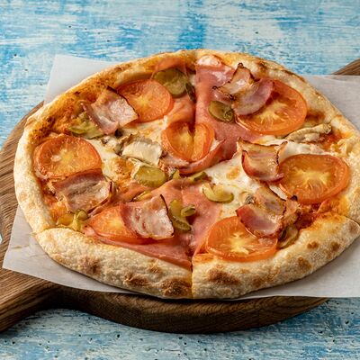 Пицца Фермерская в Хачапури & Кофе по цене 560 ₽