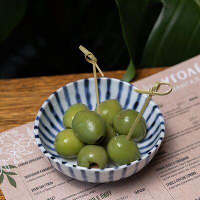 Оливки ночеллара в Уголёк по цене 320 ₽