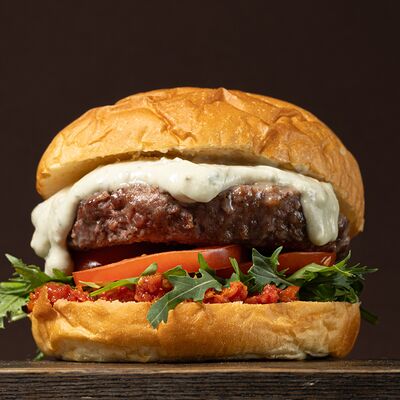 Блю чиз бургер в Реальные бургеры по цене 890 ₽