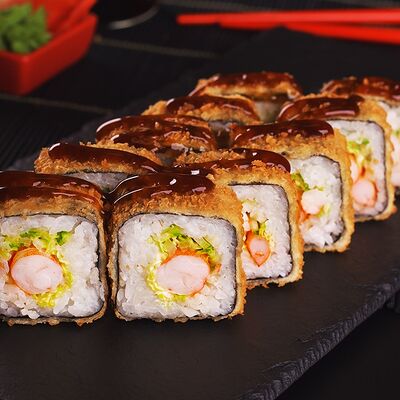 Цезарь с креветкой в Многосуши по цене 549 ₽