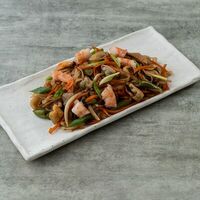 Удон с морепродуктами в ЗАИМБИРЬ