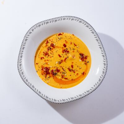 Тыквенный крем-суп в Хачапури Марико по цене 375 ₽