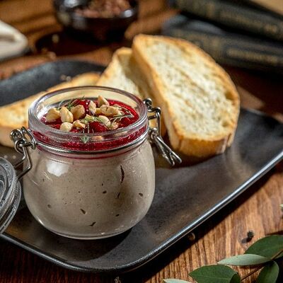 Паштет из куриной печени в Холодец по цене 400