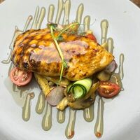 Куриное филе в кисло-сладком соусев Teppanyaki