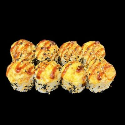 Угорь под сырной шапкой в Go Суши & Гирос по цене 990 ₽