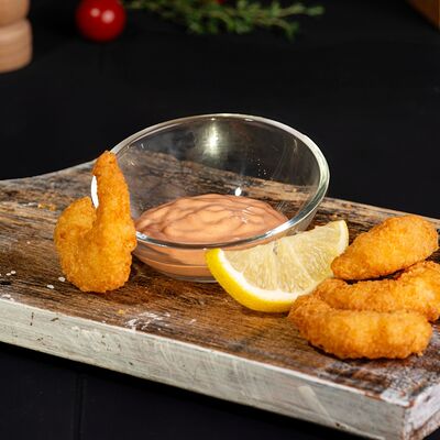 Креветки в панировке M в Хиткрафт по цене 469 ₽