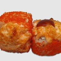 Запеченный с лососем в QPi Roll
