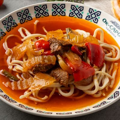 Лагман в Ок-сарой по цене 450 ₽