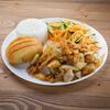 Китайский сет: свинина жареная с луком, салат тройка, жареная пампушка в KoreaStreet по цене 599