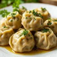 Домашние пельмешки из телятины в Кафе SINBAD