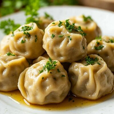 Домашние пельмешки из телятины в Кафе SINBAD по цене 616 ₽