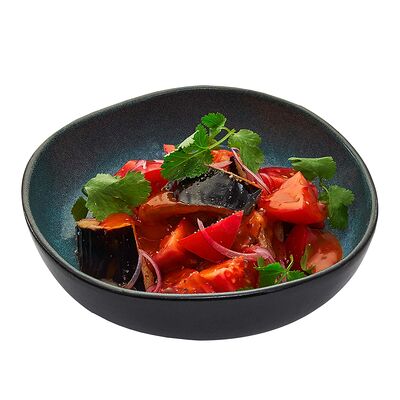 Тёплый салат с баклажанами в Ёрш по цене 370