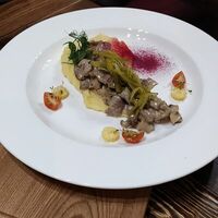 Телятина по-строгановски в Шеф Пушкин