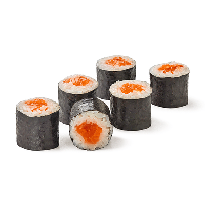 Мини-ролл с лососем в Сушишоп по цене 290 ₽