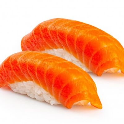 Суши с лососем в Каратэ Суши по цене 425 ₽