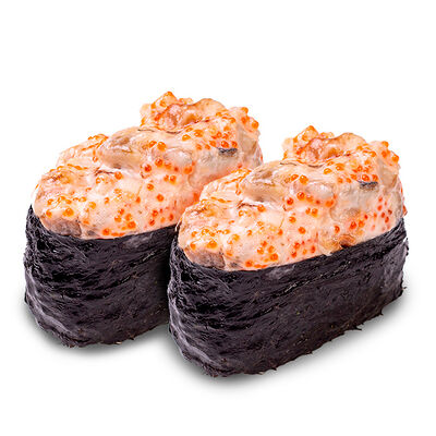 Гункан с угрем запеченные 2 шт в Umishi по цене 380 ₽