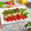 Капрезе с сыром страчателла, базиликом, руколой, орехами и соусом Песто в Topfoodcafe по цене 1118