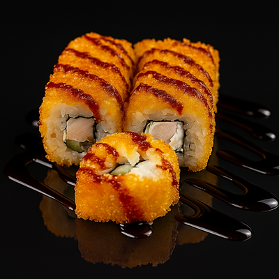 Я ролл чикен темпура в Фабрика кухня Пицца по цене 345 ₽