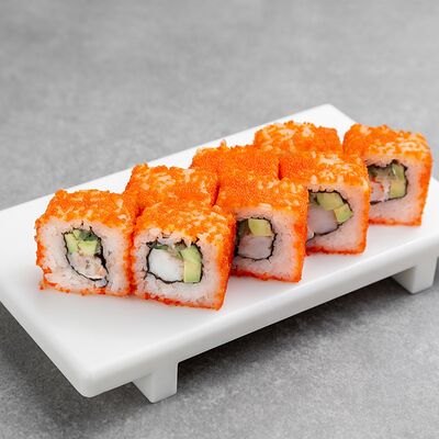 Калифорния с креветкой в Рыбарис по цене 690 ₽