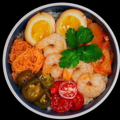 Острый боул с креветкой в Ramenshop по цене 570 ₽