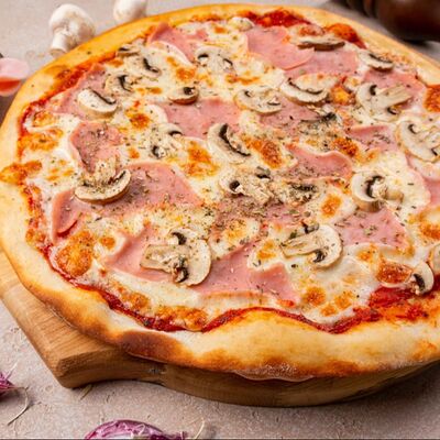 Пицца Ветчина с грибами в Объект по цене 644 ₽