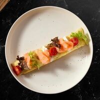 Омлет с лососем в Anooka