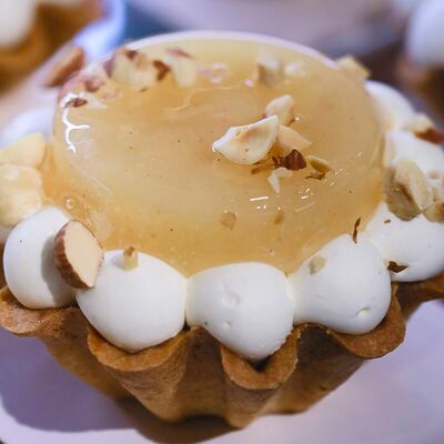 Корзинка Груша в Тарелочки по цене 590 ₽