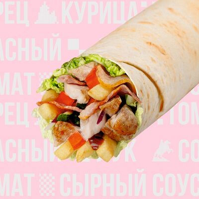 Мини-шаверма BBQ в VЛАVАШЕ по цене 409 ₽